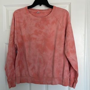 Old Navy Pink Tie Dye Sweatshirt